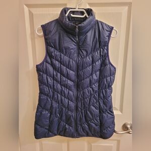 32 Degrees Women's Quilted Down Vest - Navy Blue